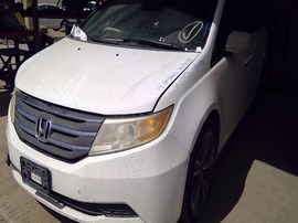 2013 HONDA ODYSSEY, WHITE, EX-L, 3.5L, AT, FWD,  A25154